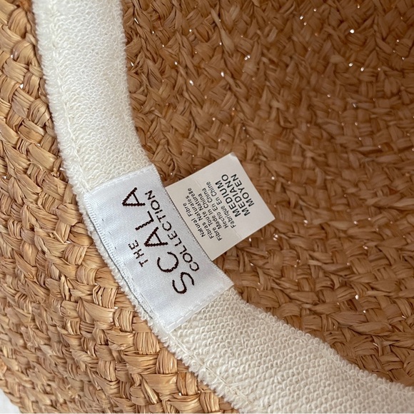 Vintage Scala Straw Woven Hat - Picture 4 of 8
